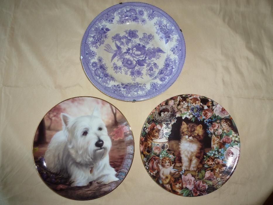 колекционерски декоративни порцеланови чинии