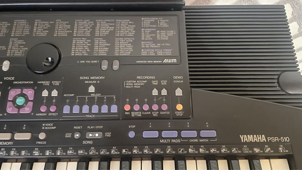 YAMAHA PSR-510 made in japan