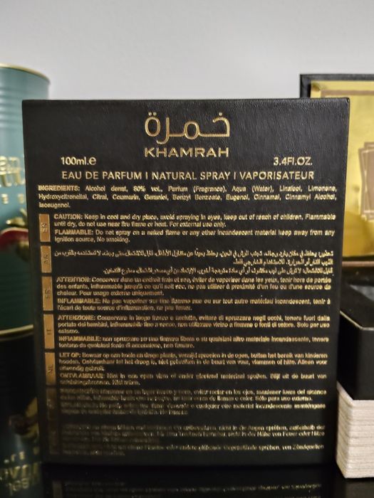 Perfumes Lattafa Khamrah