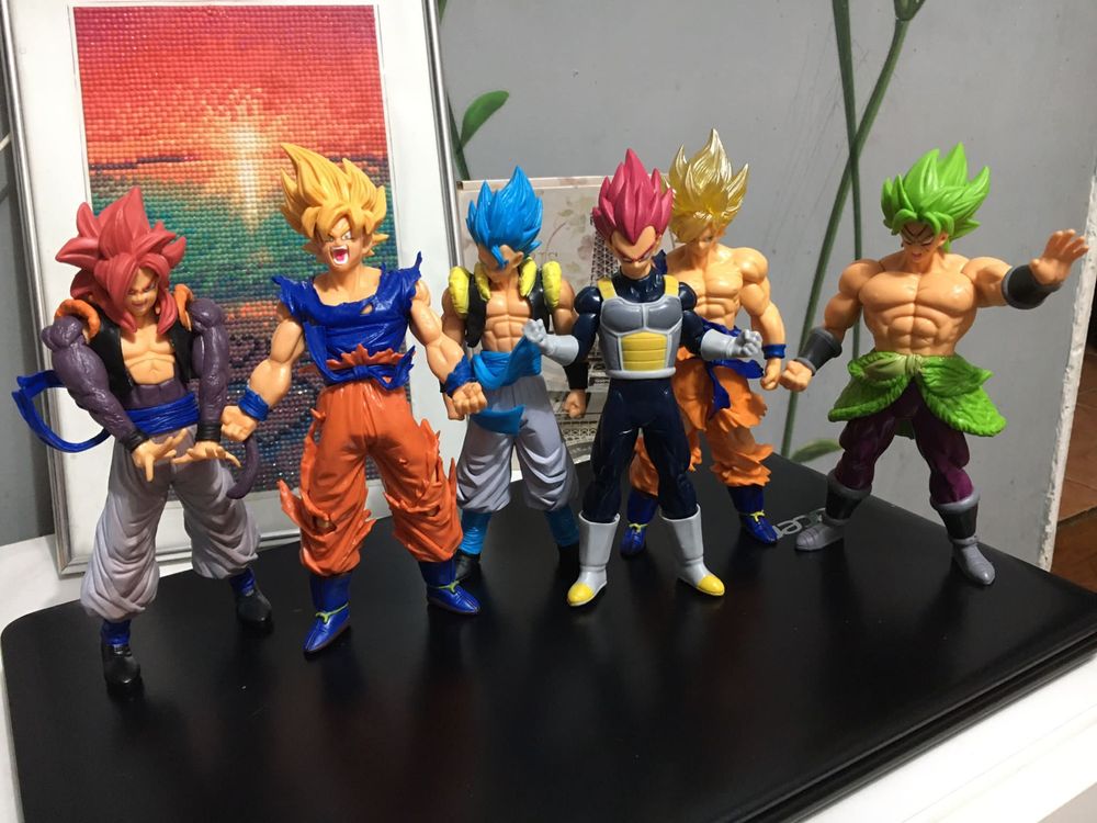 Figurine jucarii copii luptatori Son Goku Vegeta Dragon Ball