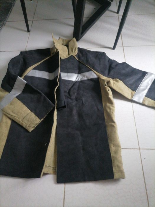 Сварочный костюм с замшей