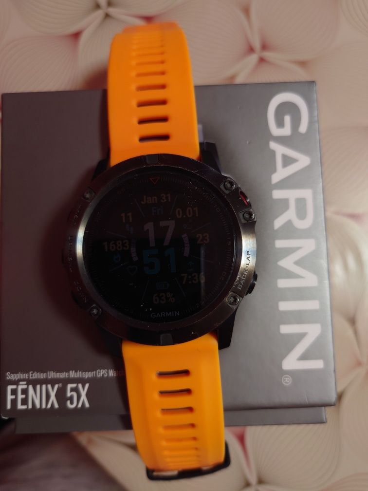 смарт часовник GARMIN FENIX 5X