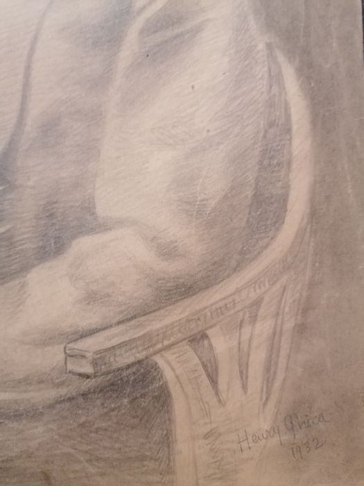 Tablou Henry Ghica creion