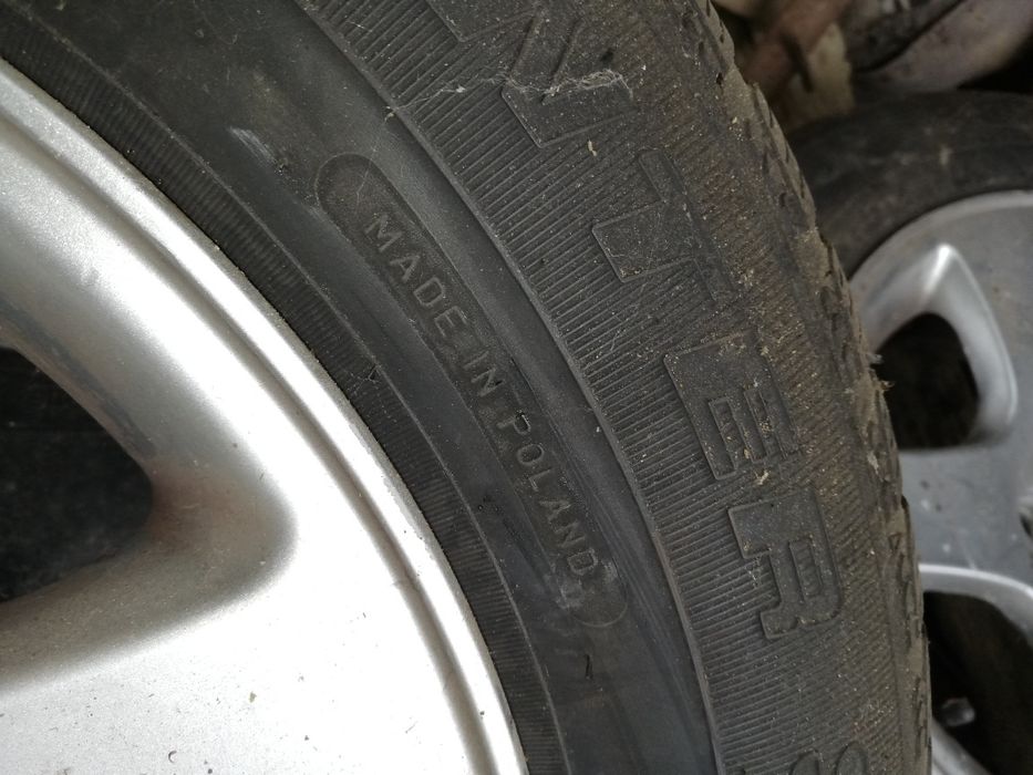 4 Roti iarna cu jante Aluett aliaj 195/65 R15 Kelly GoodYear Golf Audi