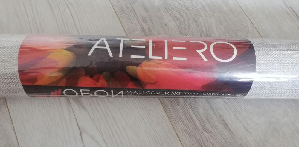 Обои виниловые на флизелиновой основе.