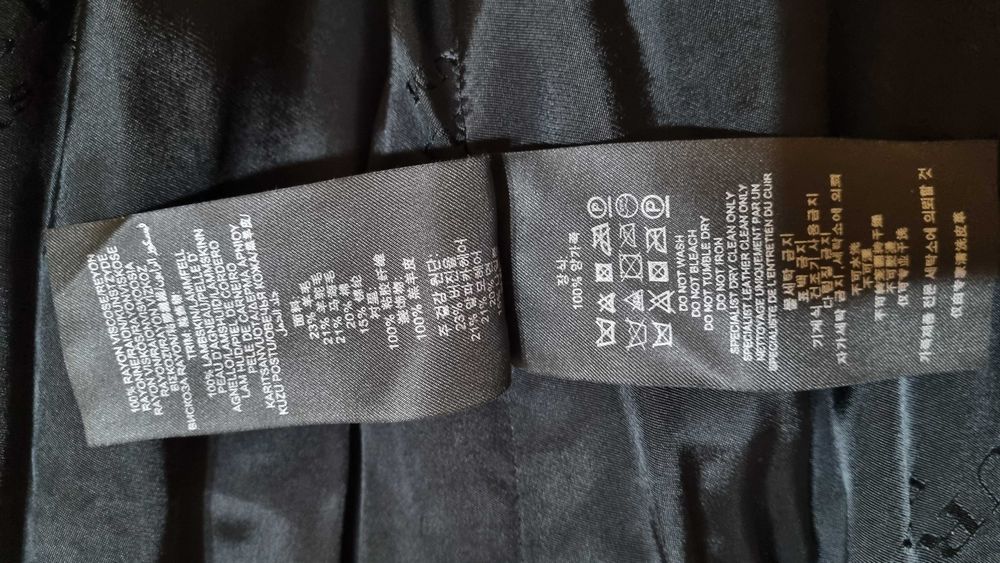 Palton Burberry original Alpaca