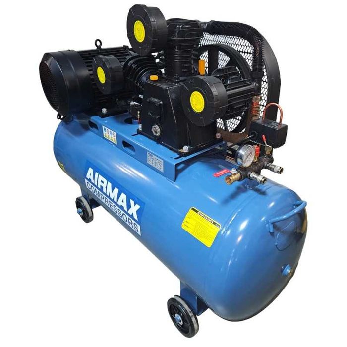 Compresor de aer XY3090C AIRMAX,aer refulat 750 l/min 200 L 8bar 400V