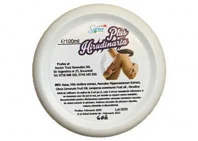 crema HIRUDINARIA castane si iipitori 100 ML