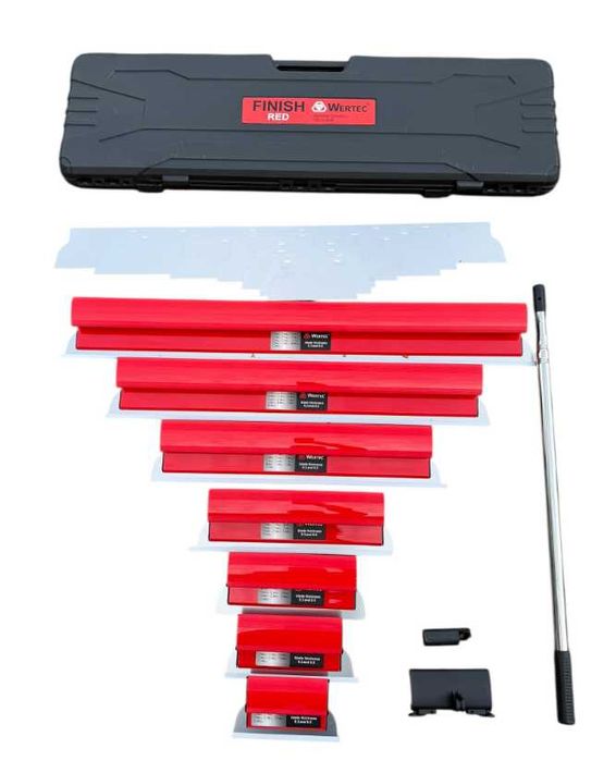 Комплект ножове за шпакловка Wertec