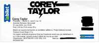Vand 3 bilete Premium concert Corey Taylor - Arenele Romane 31.05