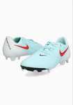 Ghete de fotbal Nike Phantom GX II Academy FG/MG - albastru deschis
