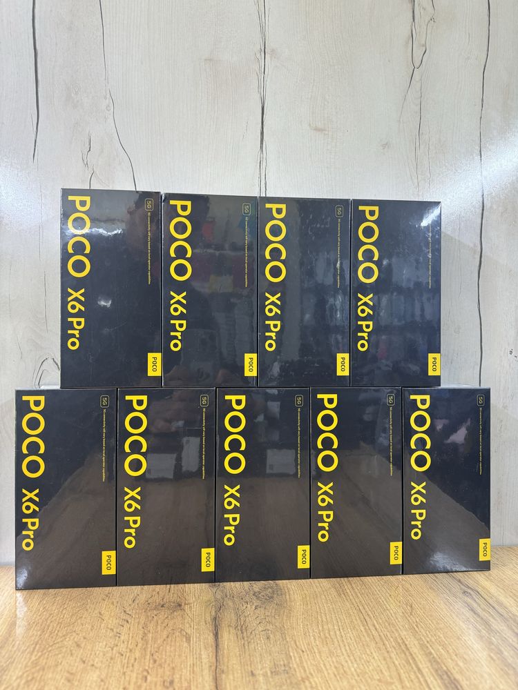 POCO X6PRO/512GB новый игровой телефон по выгодной цене в MOBILE CITY