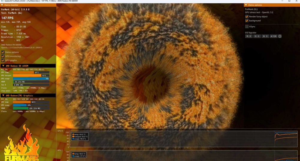 Laptop Gaming Asus ROG Strix 17.3" WQHD/RX 6800M 12GB/R9 5900HX 4.6GHz