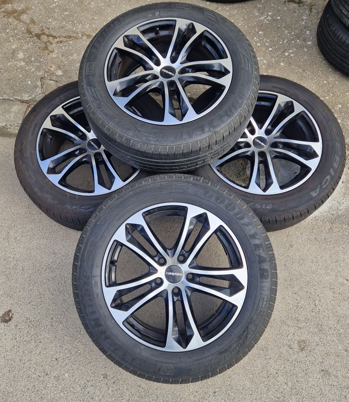 Алуминиеви джанти с гуми  17 ки  225/60r17