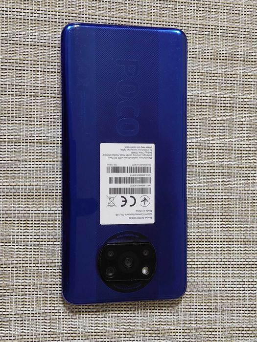 Poco X3 NFC, в отлично състояние, с калъф, зарядно, кабел, слушалки