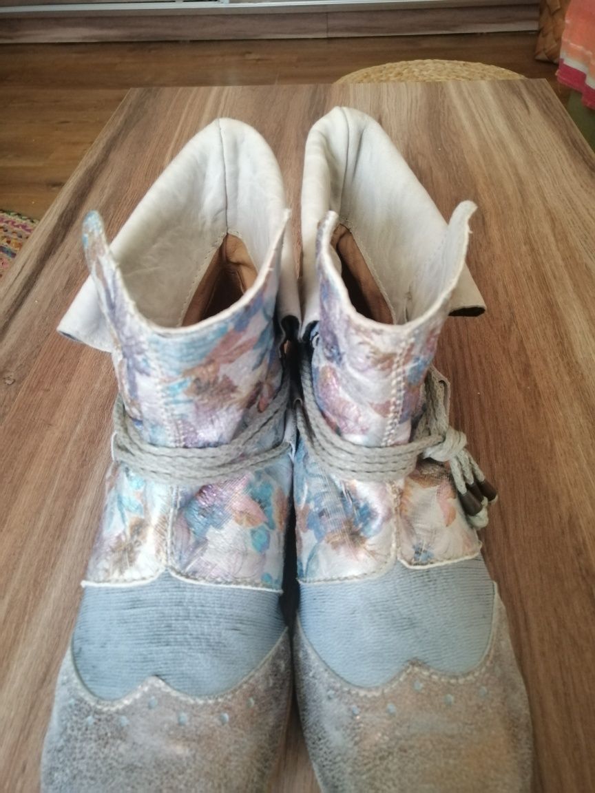 Botine piele made in Italy