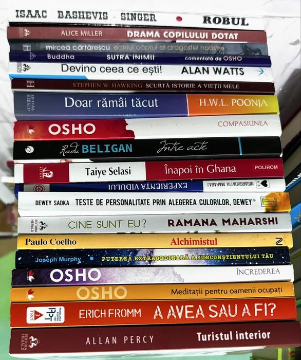 Carti adulti dezvoltare personala spirituala Osho Young Adult Trei