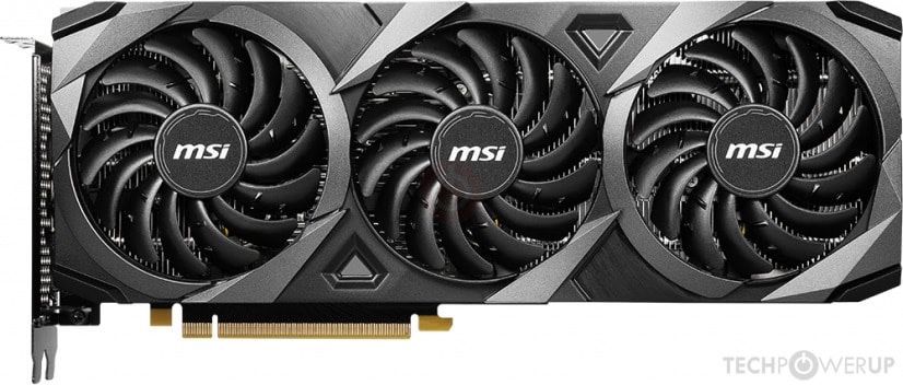 Видеокарта MSI RTX 3060 Ti VENTUS 3X OC LHR