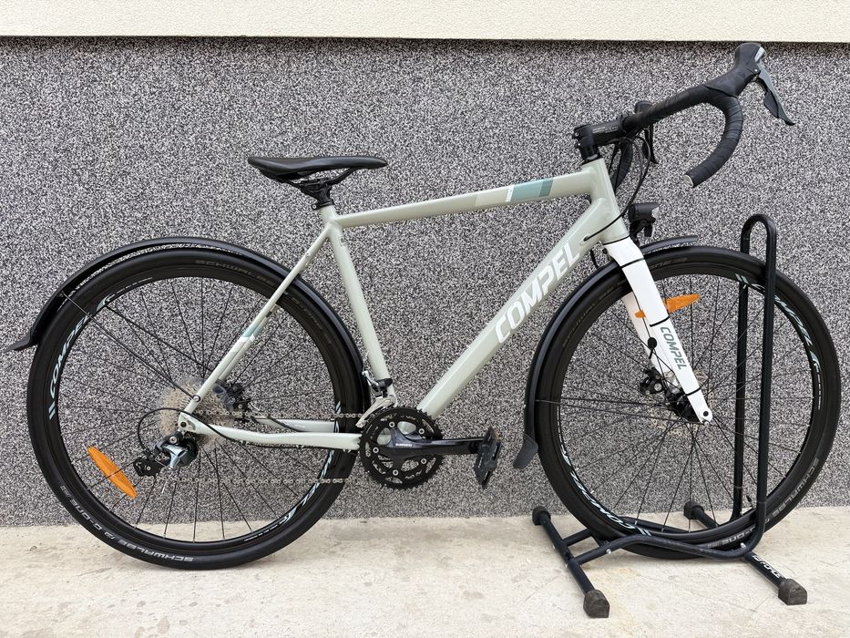 Алуминиев гравел велосипед Compel RXS 10.0, Shimano Tiagra, ОТЛИЧЕН