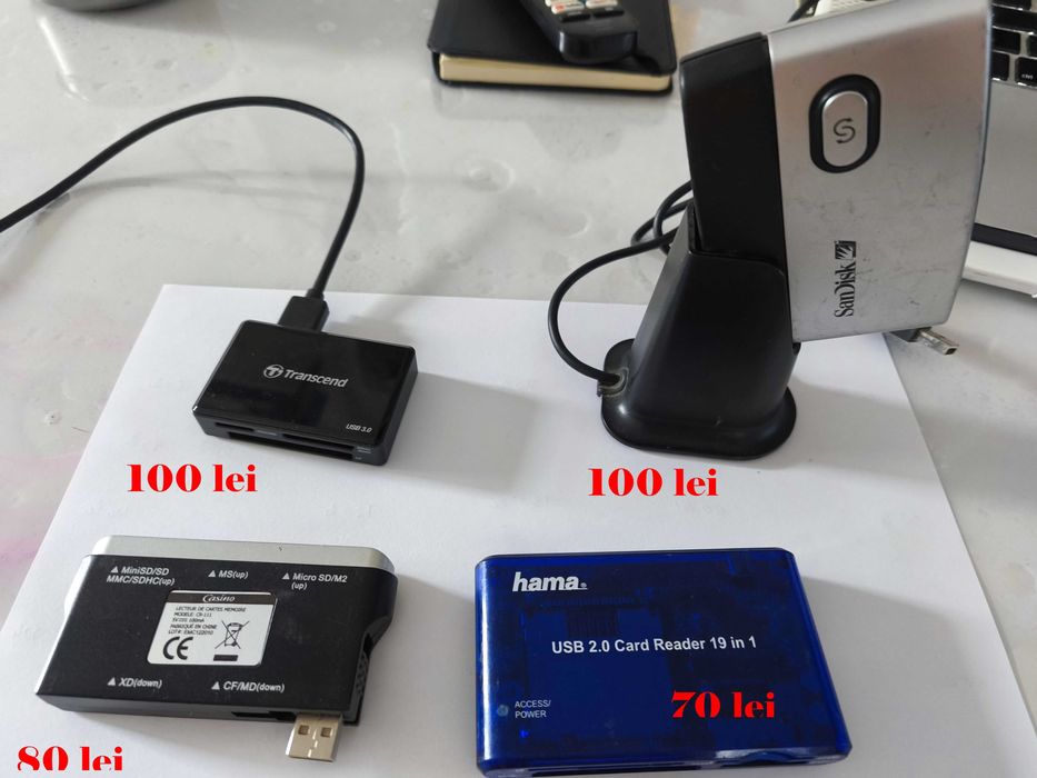 Cititoare si carduri CF, Compact Flash SanDisk xD MS Pro Duo dslr