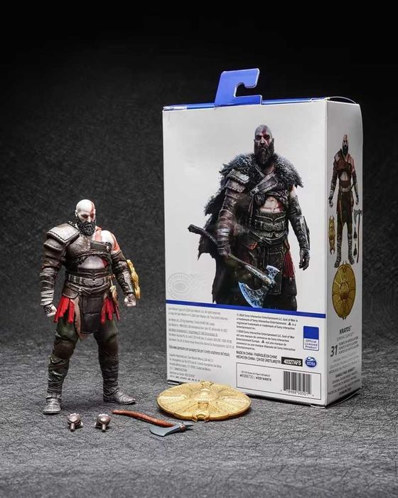 Figurina God of War : Ragnarok 6, Kratos 16 CM NOUA SIGILATA