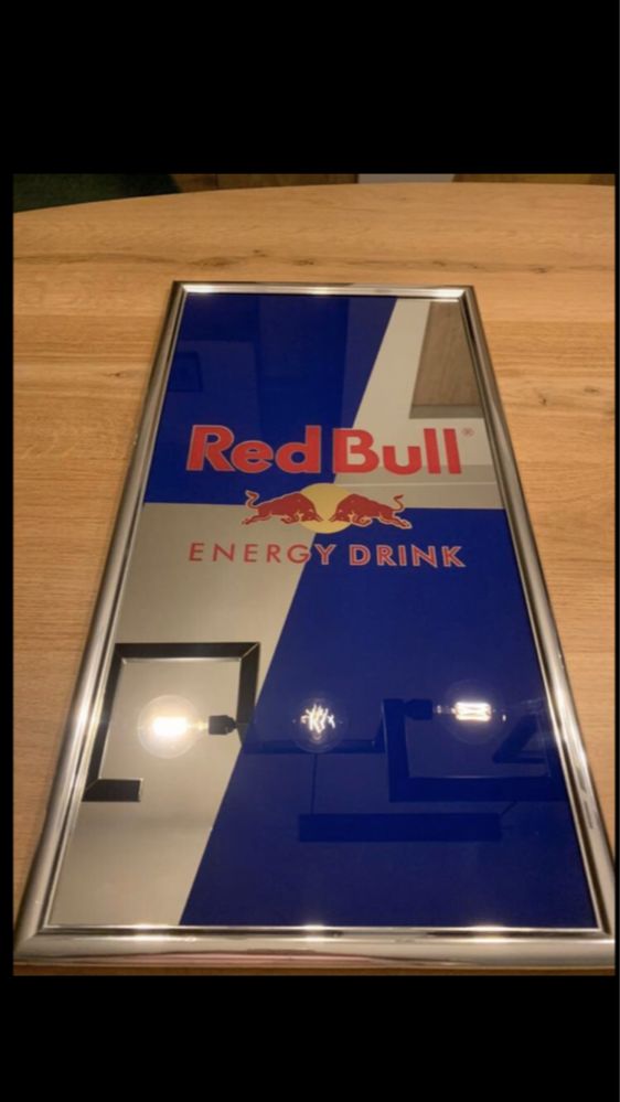 Red bull-Огледало/Arte e Design/Neon-Logo Red bull