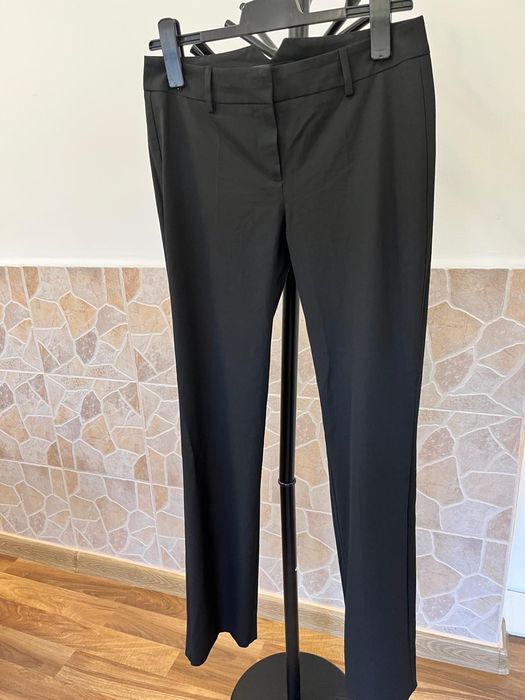 Pantaloni dama Hallhuber Business negru intens