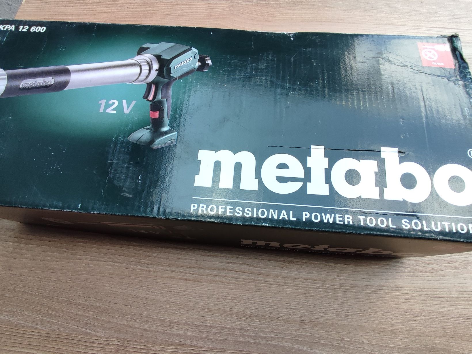 Metabo pistol de silicon pe acumulator de 12 V