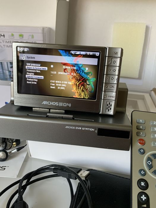 Archos 504 80 Gb Media Player portabil full box