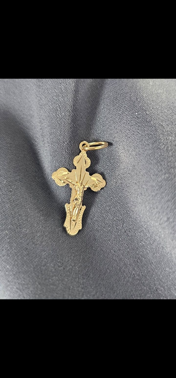 Крестик православный золотой