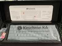 Клавиатура беспроводная Keychron K6 Brown Switch RGB led