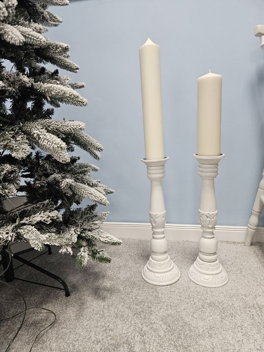 Дървени Свещници