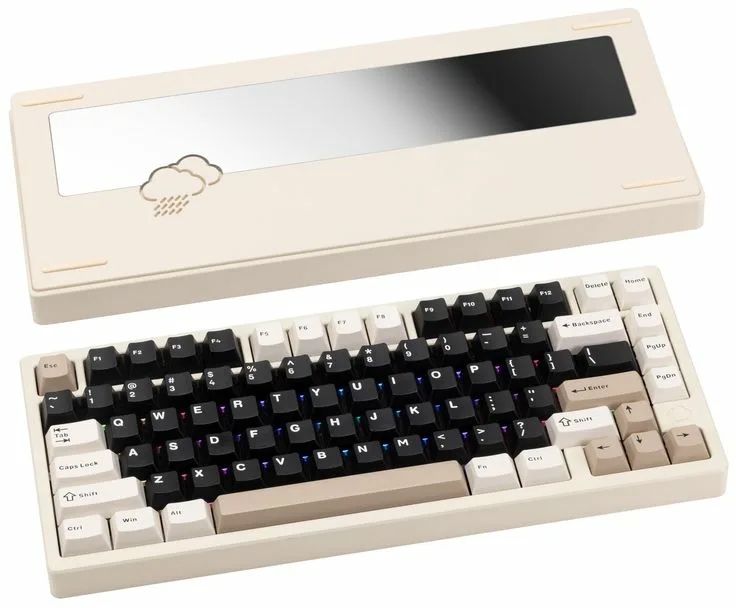 Клавиатура WOBKEY RAINY 75 коричневый