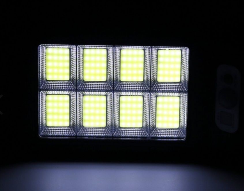 Proiector solar lampa stradala 150 led COB senzor miscare 25x23 cm