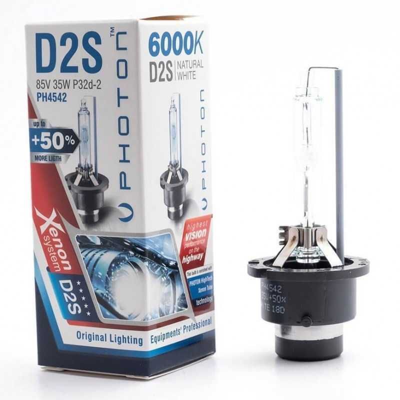 Ксенонова крушка PHOTON D2S 35W 6000K +50% ПОВЕЧЕ СВЕТЛИНА