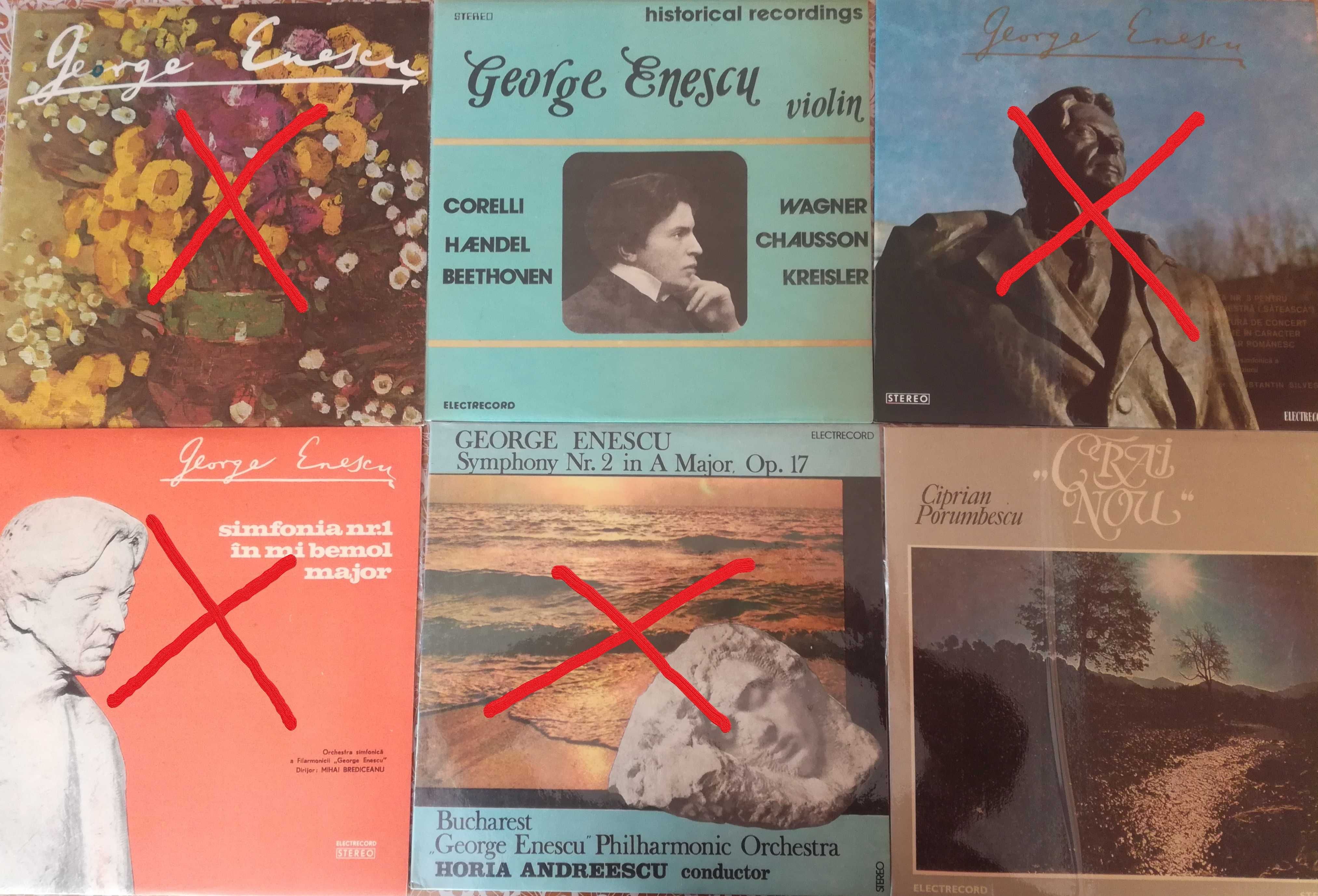 Discuri vinil/vinyl - Clasica - George Enescu, Ciprian Porumbescu