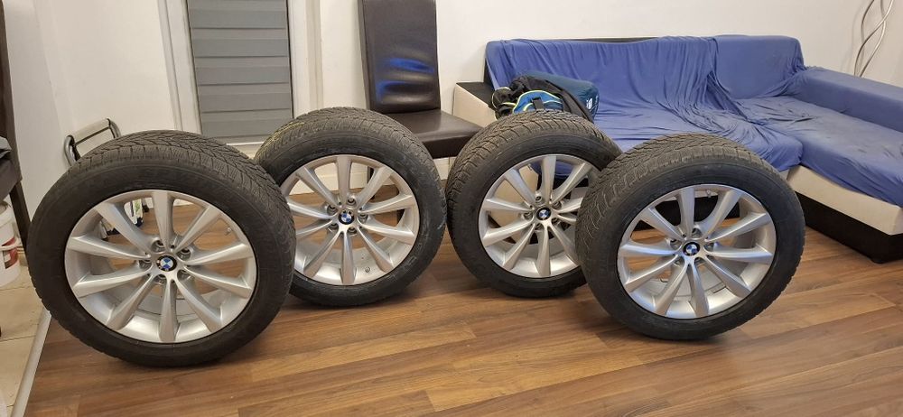 Jante 18" originale BMW + anvelope iarna