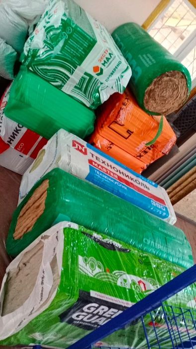 Утеплитель Карбон, Пеноплекс, в рулонах, в плитах, пенопласт Саяхат!