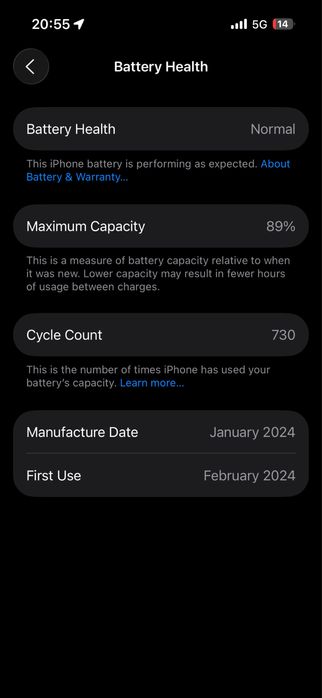 Iphone 15 pro 256gb в Гаранция