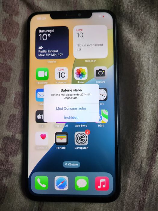 Iphone 11 pro max liber de rețea, perfect funcțional