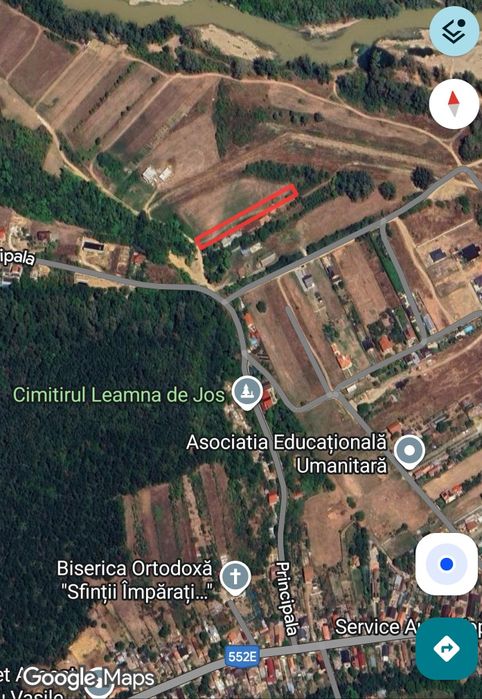 Teren Leamna de jos 1500 mp.