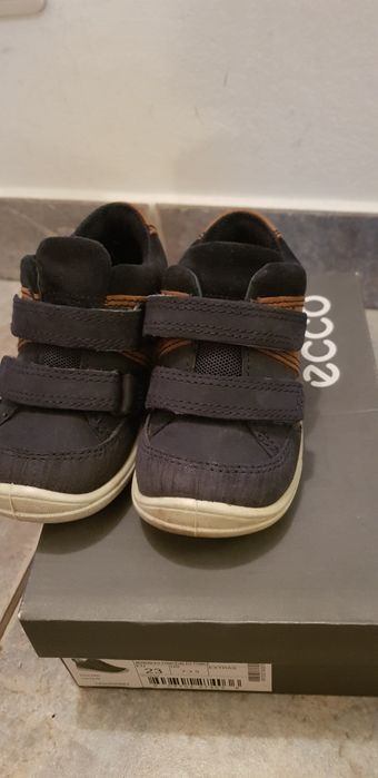Incaltaminte copii piele nabuk impermeabila ECCO marimea  22