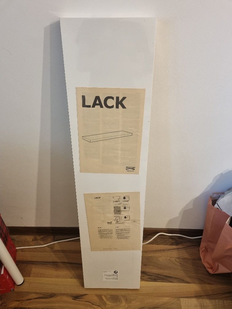 Raft Lack alb IKEA