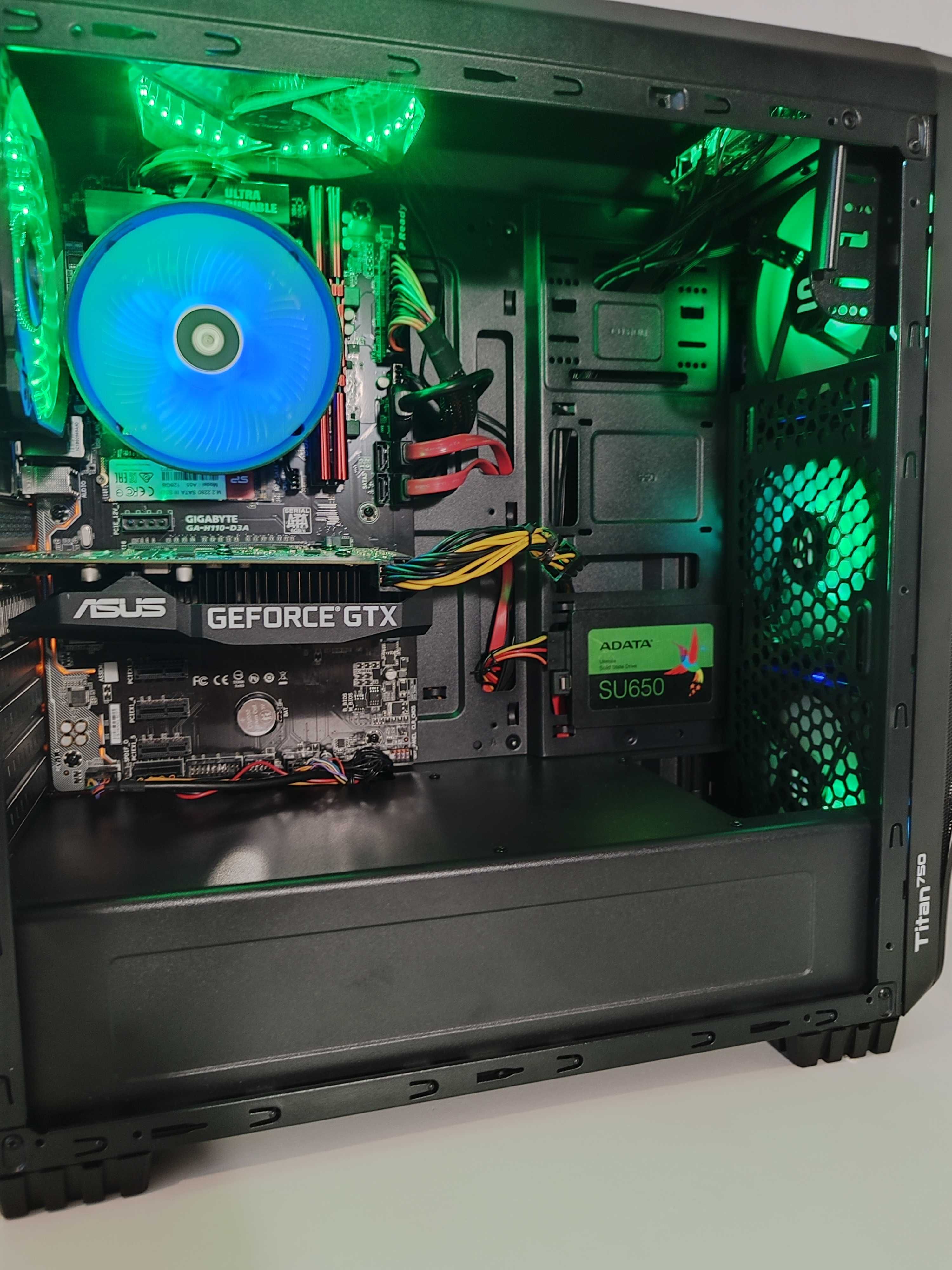 02. Calculator Unitate PC Gaming i5 7500, 16gb ram, GTX1660 Super, SSD