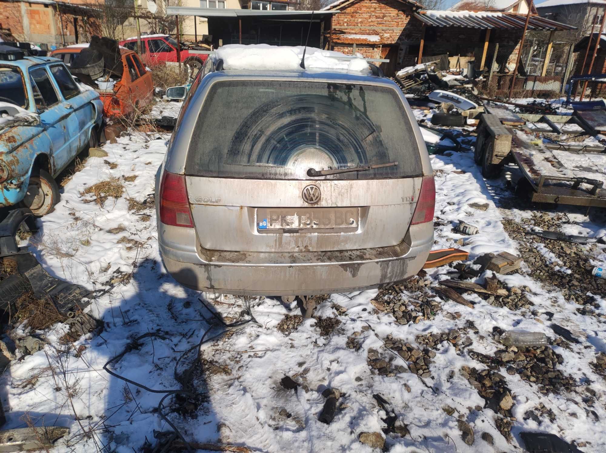 Vw golf 4 1.9 tdi 101 4motion на части