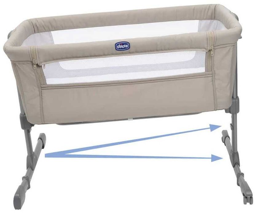 Бебешка кошара Chicco Next 2 Me, компактна и удобна