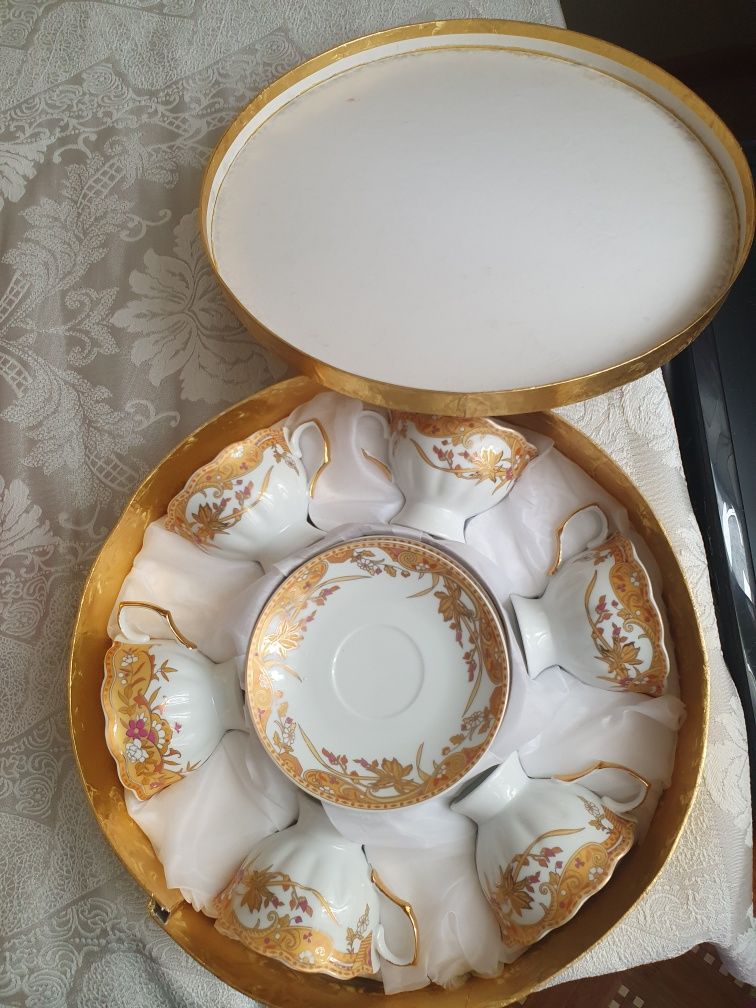 Чайный набор фарфоровый