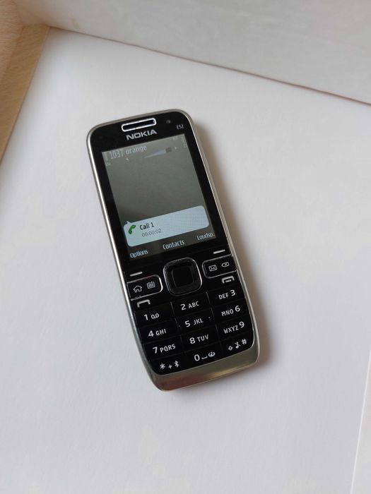 Nokia e52 negru metalic totul original decodat complet functional