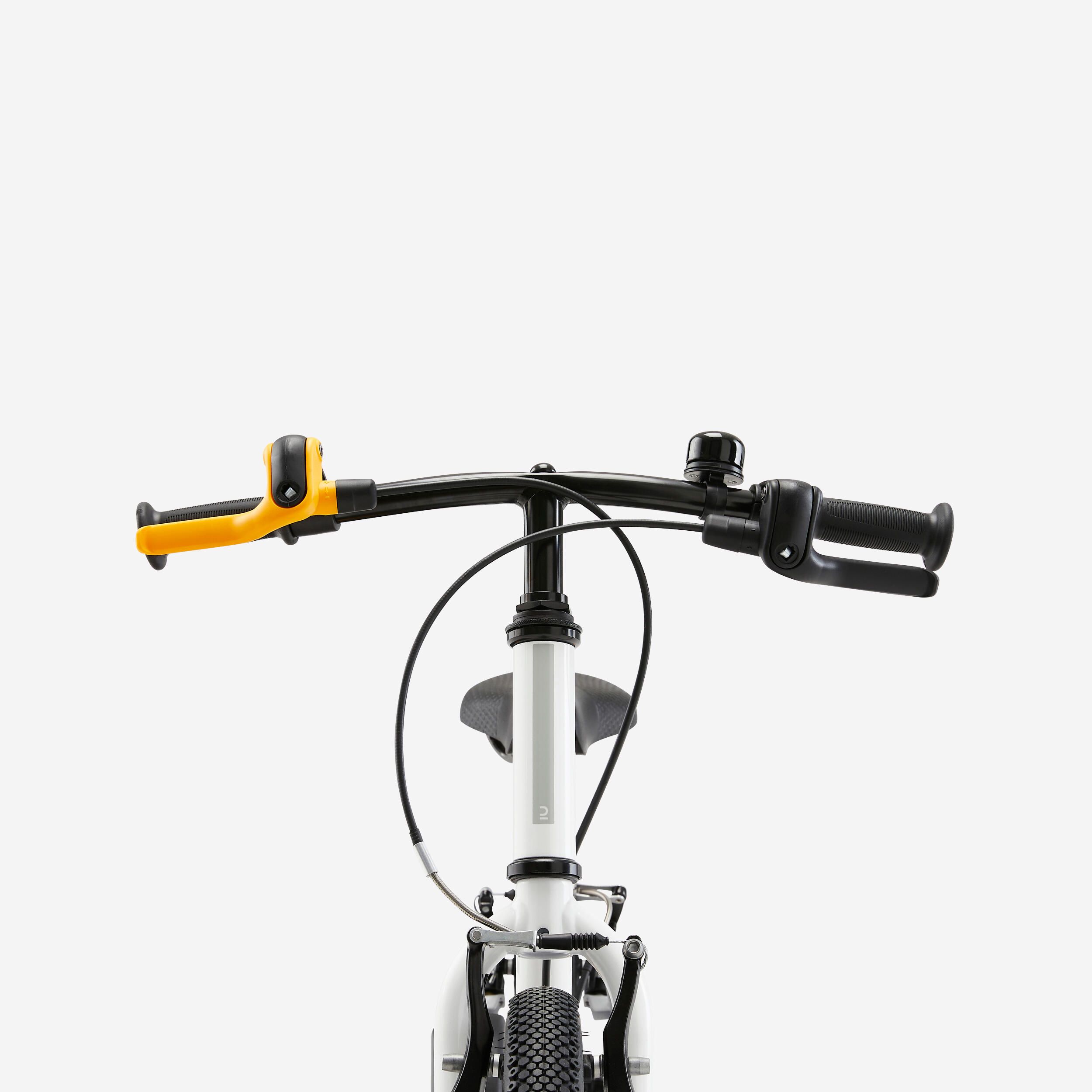 Bicicletă Discover 100 14" alb - produs resigilat (nou) Decathlon