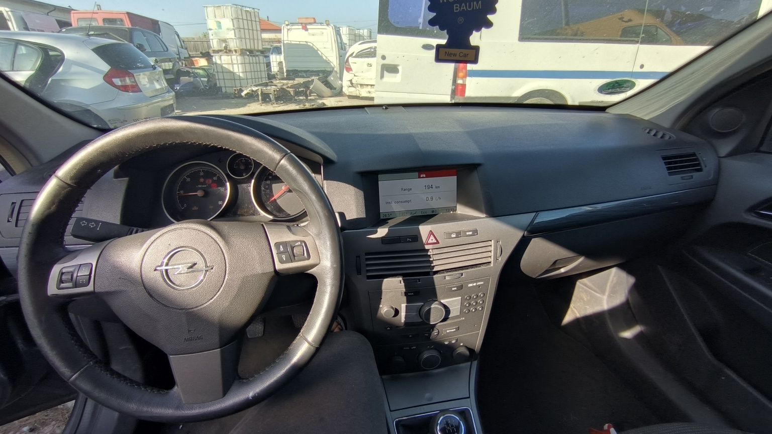 Cd player CDC 40 Opera cu Display CID Opel Astra H Zafira B